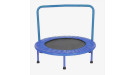 Батут с поручнем DFC JUMPFIT 36'' синий