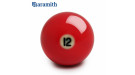 Шар Aramith Premier Pyramid №12 ø68ММ красный