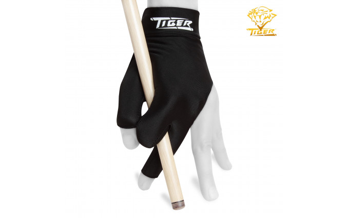 Перчатка Tiger-X Professional Billiard Glove черная левая L