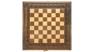 Доска шахматная резная Лотос 40, Haleyan
