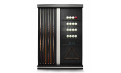 !Киевница SOHO ясень/мдф/шпон (Black_bristol,Manchester 45 Yellow green ш1,98м)