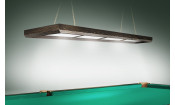 Лампа Evolution 4 секции ПВХ (ширина 600) (Пленка ПВХ Венге,фурнитура бронза)