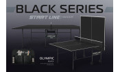 Стол теннисный Olympic с сеткой Black