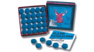 Коробка наклеек для кия "Elk Master" 13 мм (50 шт)