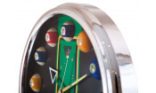 Часы настенные «12 шаров» D27 см (хром), пластик