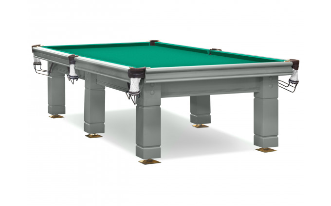 Бильярдный стол для русского бильярда "Hardy" (10 футов, 6 ног, сланец 38мм, борт ясень) Бильярдный стол для русского бильярда "Hardy" (10 футов, 6 ног, сланец 38мм, борт ясень)