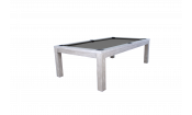 Бильярдный стол для пула Penelope 7 ф (silver mist) с плитой, со столешницей